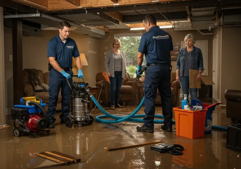 Basement Water Extraction and Removal Techniques process in Princeton, TX