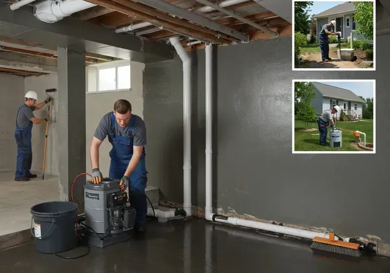 Basement Waterproofing and Flood Prevention process in Princeton, TX